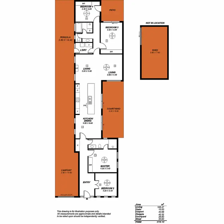 Floorplan of Homely house listing, 31 Osborne Road, North Haven SA 5018