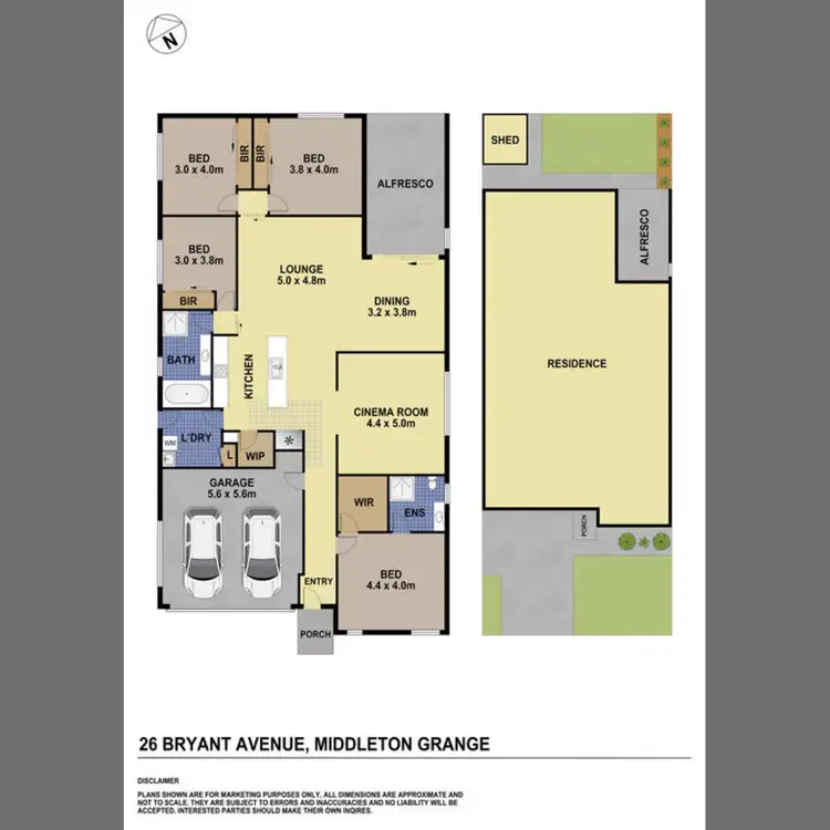 Floorplan of Homely house listing, 26 Bryant Avenue, Middleton Grange NSW 2171