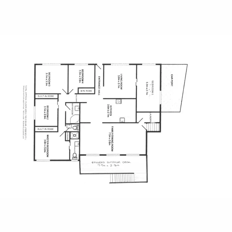 Floorplan of Homely house listing, 33 Moorooba Crescent, Nelson Bay NSW 2315