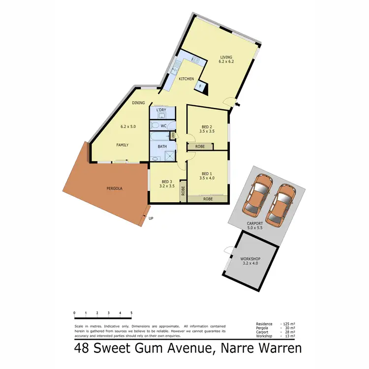 Floorplan of Homely house listing, 48 Sweet Gum Avenue, Narre Warren VIC 3805