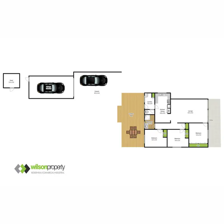 Floorplan of Homely house listing, 1 Dawson Street, Rosedale VIC 3847