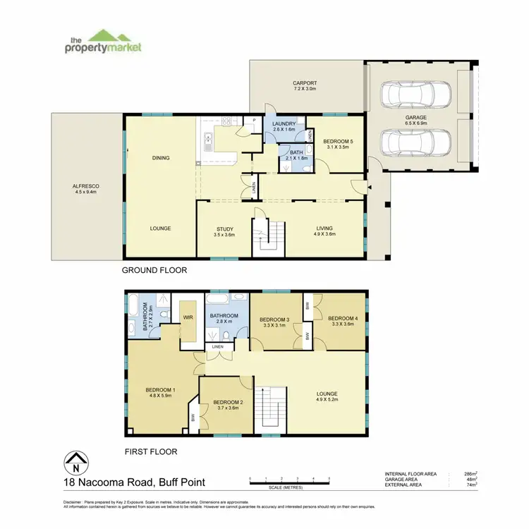 Floorplan of Homely house listing, 18 Nacooma Road, Buff Point NSW 2262