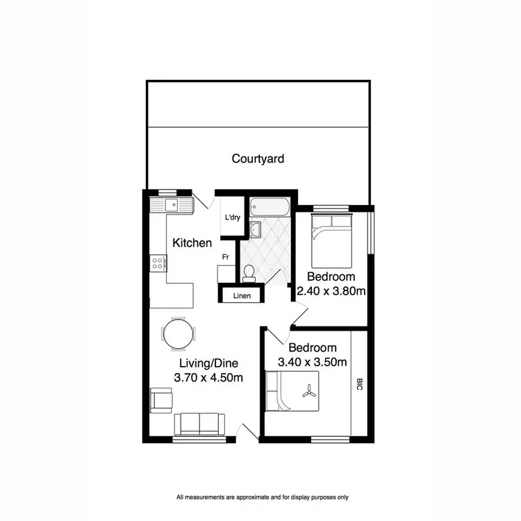 Floorplan of Homely unit listing, 3/29 Wootoona Avenue, Christies Beach SA 5165