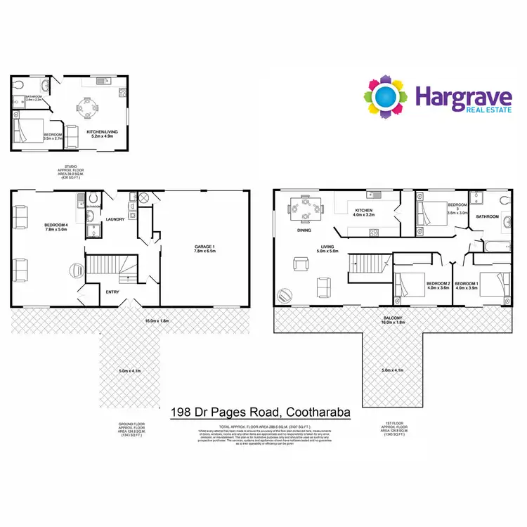 Floorplan of Homely house listing, 198 Dr Pages Road, Cootharaba QLD 4565