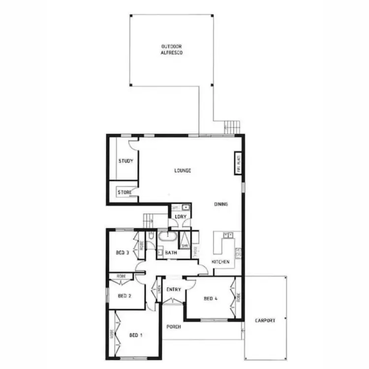 Floorplan of Homely house listing, 12 Mealey Street, Mudgee NSW 2850