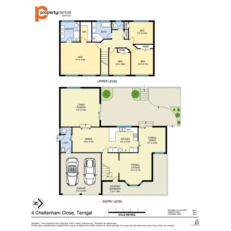 Floorplan of Homely house listing, 4 Cheltenham Close, Terrigal NSW 2260