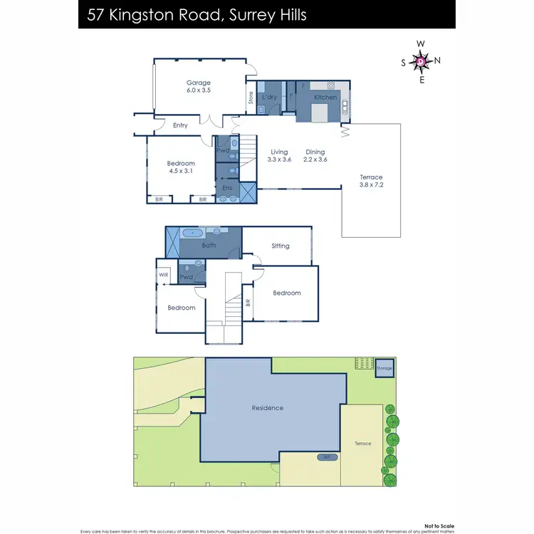 Floorplan of Homely house listing, 57 Kingston Road, Surrey Hills VIC 3127