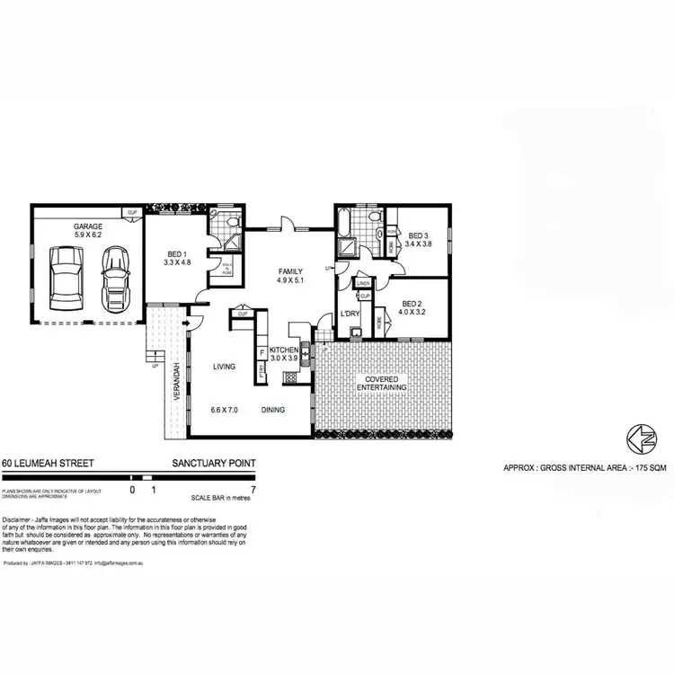 Floorplan of Homely house listing, 60 Leumeah Street, Sanctuary Point NSW 2540