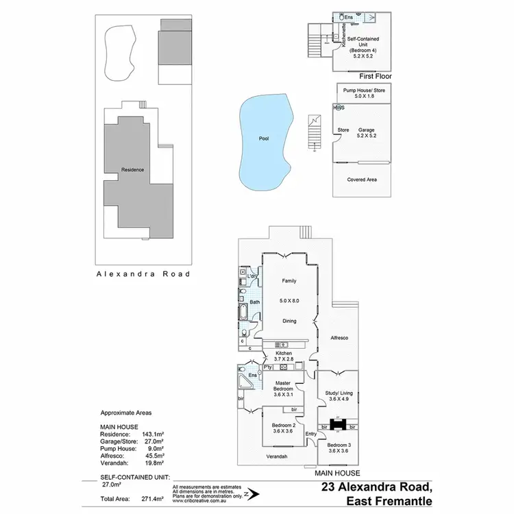 Floorplan of Homely house listing, 23 Alexandra Road, East Fremantle WA 6158