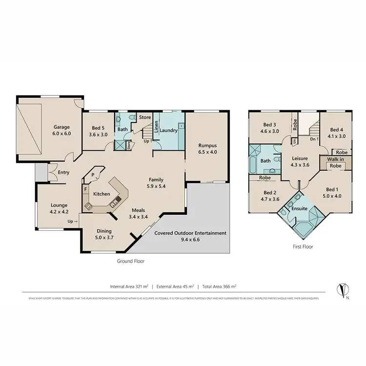 Floorplan of Homely house listing, 15 Oakview Circuit, Brookwater QLD 4300