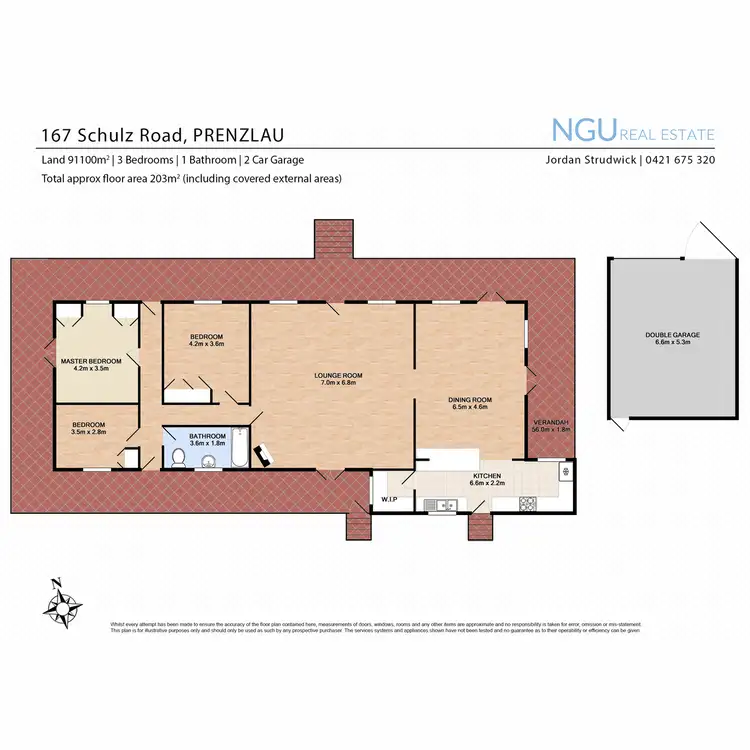 Floorplan of Homely house listing, 167 Schulz Road, Prenzlau QLD 4311