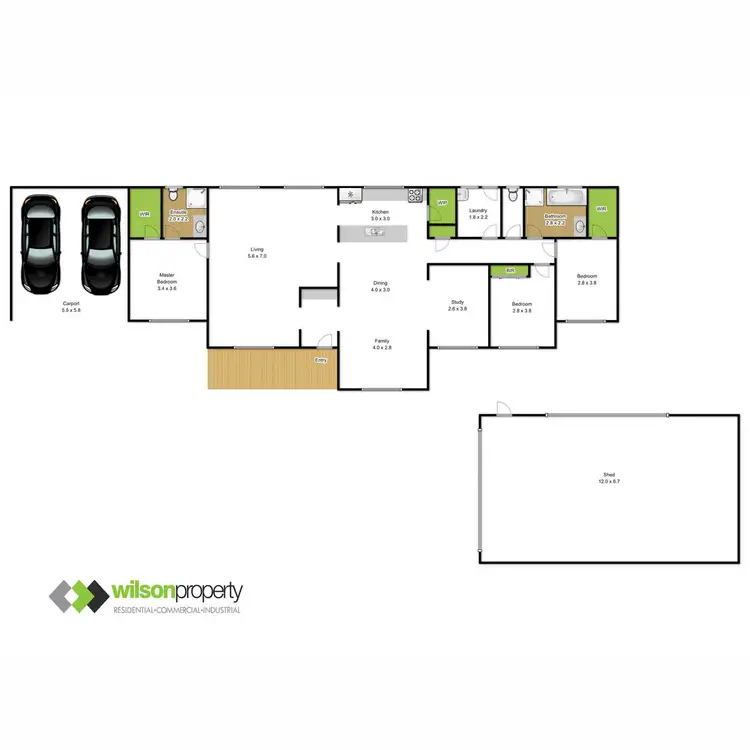Floorplan of Homely house listing, 87 Duke Street, Rosedale VIC 3847