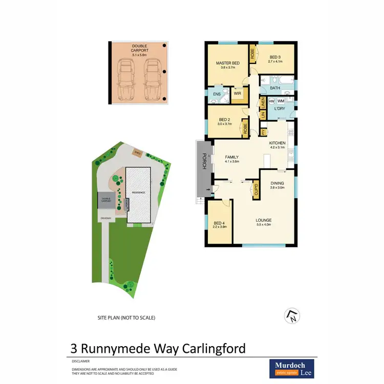 Floorplan of Homely house listing, 3 Runnymede Way, Carlingford NSW 2118