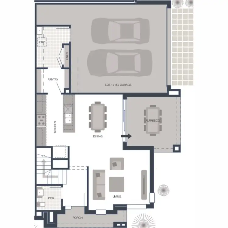Floorplan of Homely townhouse listing, 78 Gateshead Street, Craigieburn VIC 3064