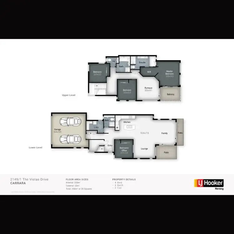 Floorplan of Homely townhouse listing, 2149/1 The Vistas Drive, Carrara QLD 4211