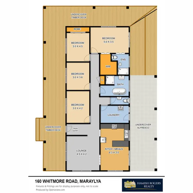Floorplan of Homely rural property listing, 160 Whitmore Road, Maraylya NSW 2765