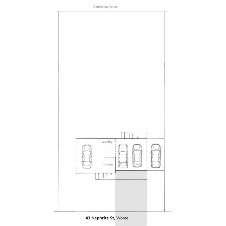 Floorplan of Homely house listing, 43 Nephrite Street, Woree QLD 4868