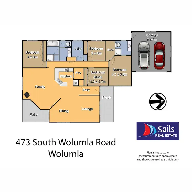 Floorplan of Homely rural property listing, 473 South Wolumla Road, Wolumla NSW 2550