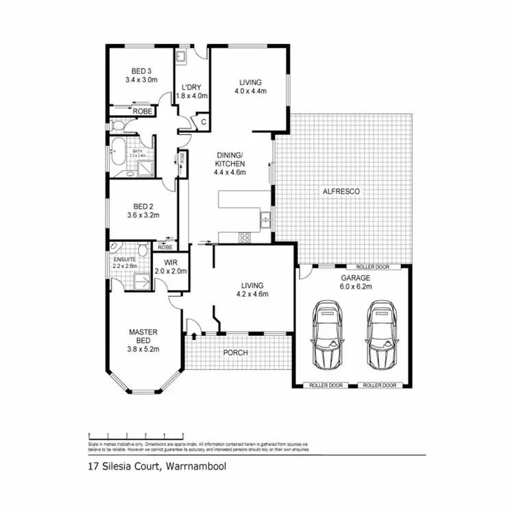 Floorplan of Homely house listing, 17 Silesia Court, Warrnambool VIC 3280