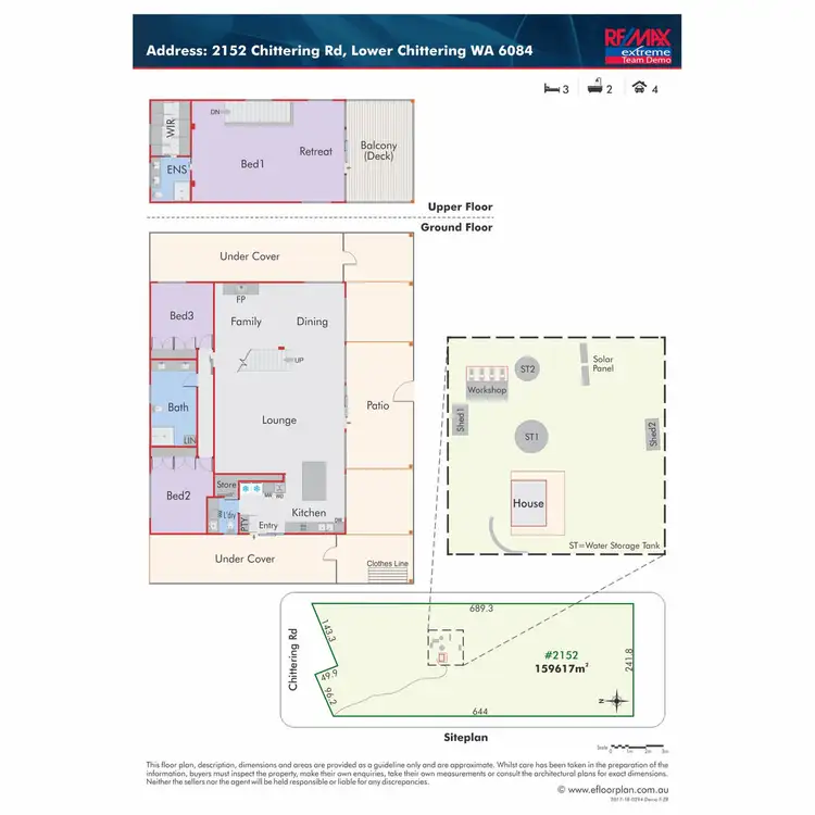 Floorplan of Homely house listing, 2152 Chittering Road, Lower Chittering WA 6084
