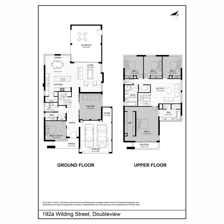 Floorplan of Homely house listing, 192a Wilding Street, Doubleview WA 6018