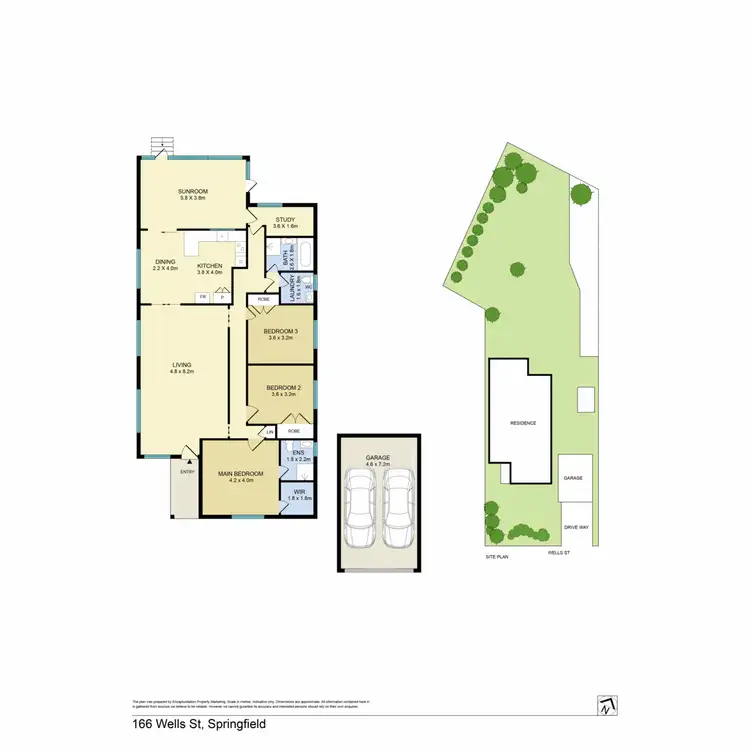 Floorplan of Homely house listing, 166 Wells Street, Springfield NSW 2250