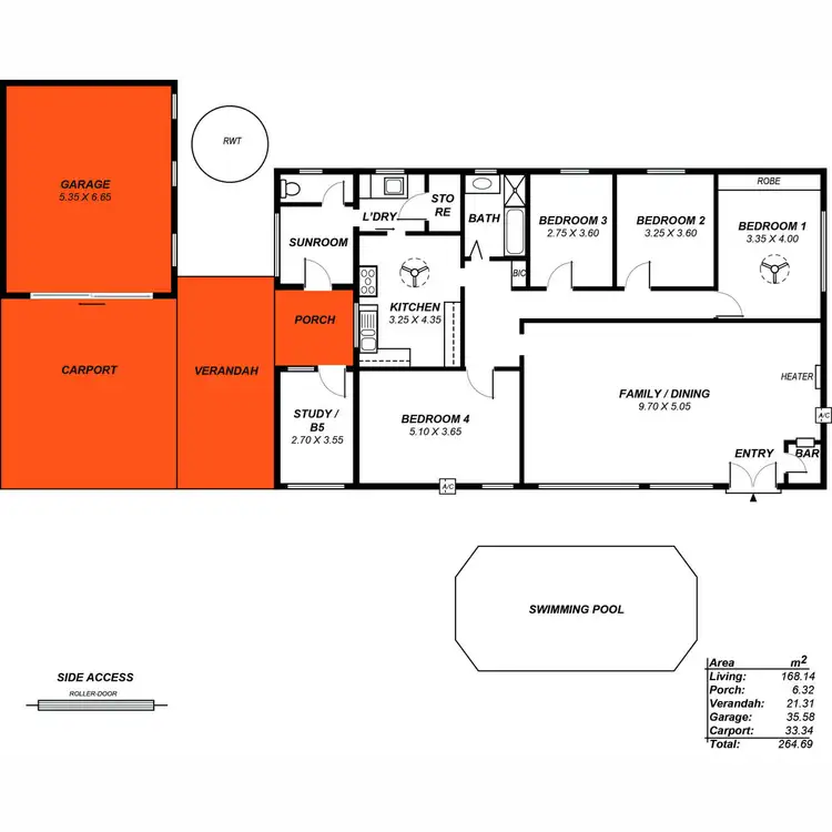 Floorplan of Homely house listing, 20 Strawson Road, Northfield SA 5085