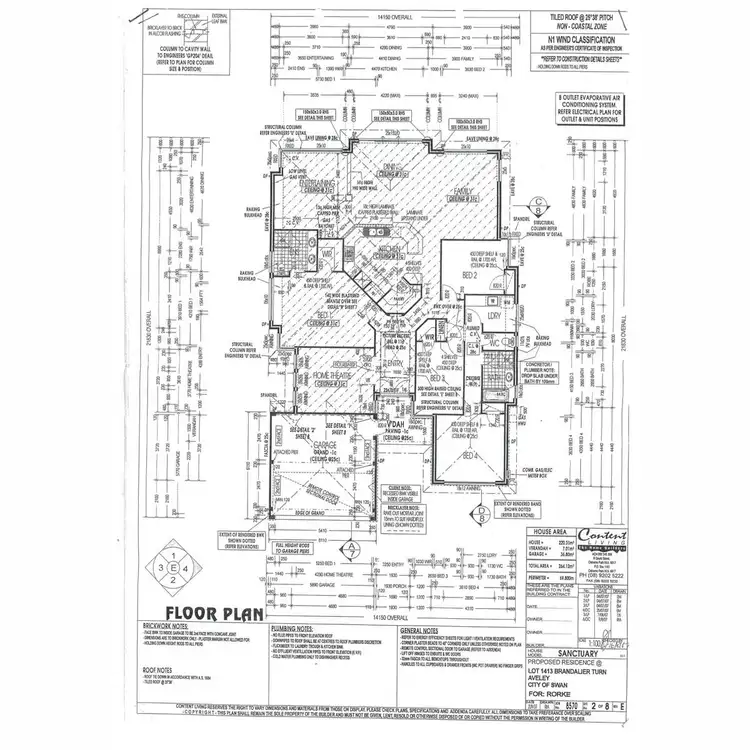 Floorplan of Homely house listing, 7 Brandalier Turn, Aveley WA 6069
