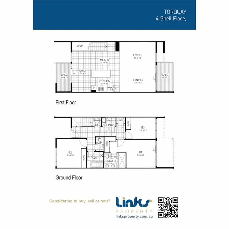 Floorplan of Homely terrace listing, 4 Shell Place, Torquay VIC 3228