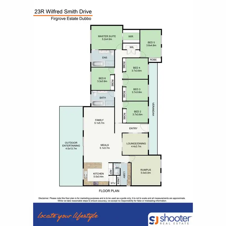 Floorplan of Homely rural property listing, 23R Wilfred Smith Drive, Dubbo NSW 2830