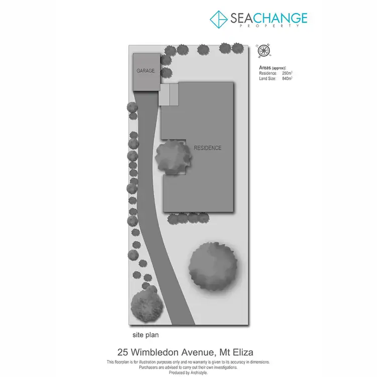 Floorplan of Homely house listing, 25 Wimbledon Avenue, Mount Eliza VIC 3930