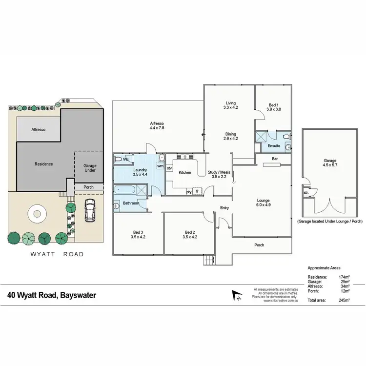 Floorplan of Homely house listing, 40 Wyatt Road, Bayswater WA 6053