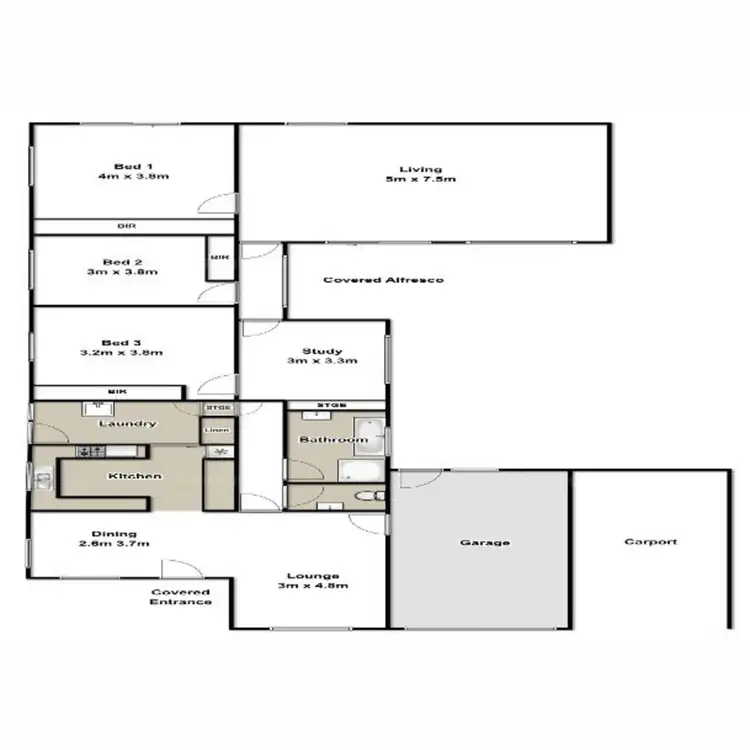 Floorplan of Homely house listing, 11 Tarhook Road, Warrnambool VIC 3280