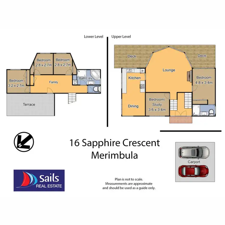 Floorplan of Homely house listing, 16 Sapphire Crescent, Merimbula NSW 2548