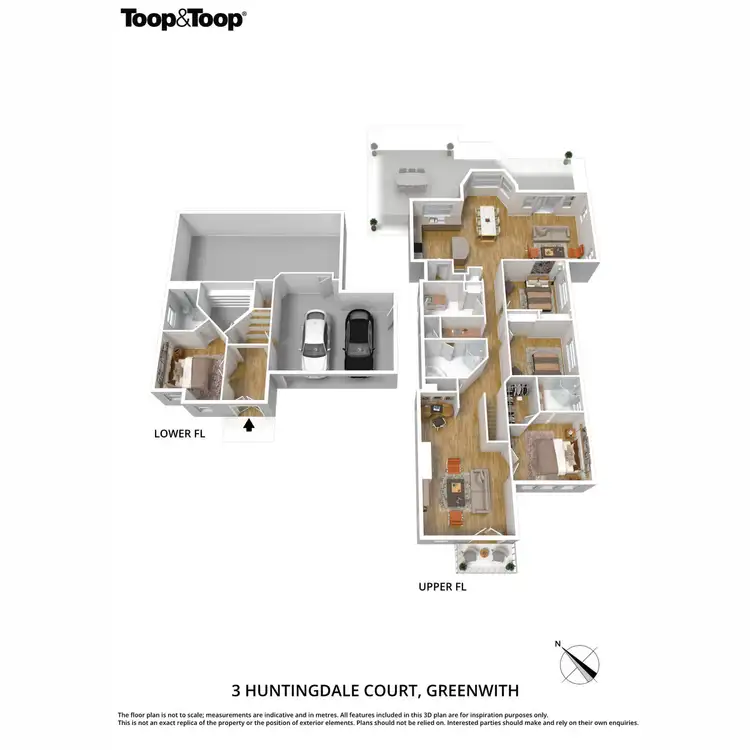 Floorplan of Homely house listing, 3 Huntingdale Court, Greenwith SA 5125