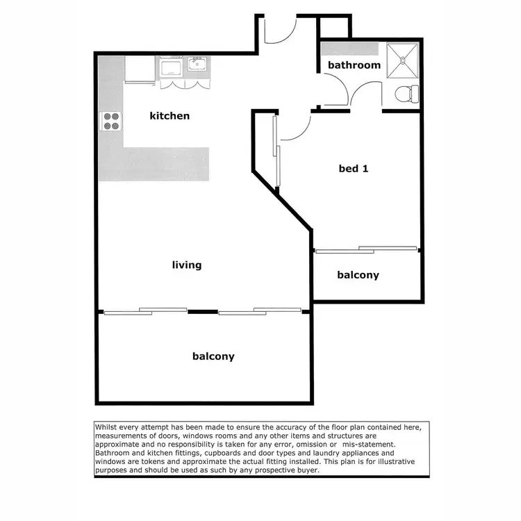 Floorplan of Homely apartment listing, 5032/55 Baildon Street, Kangaroo Point QLD 4169