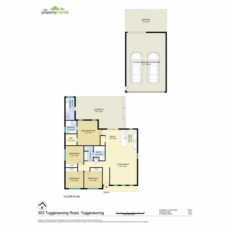 Floorplan of Homely house listing, 303 Tuggerawong Road, Tuggerawong NSW 2259