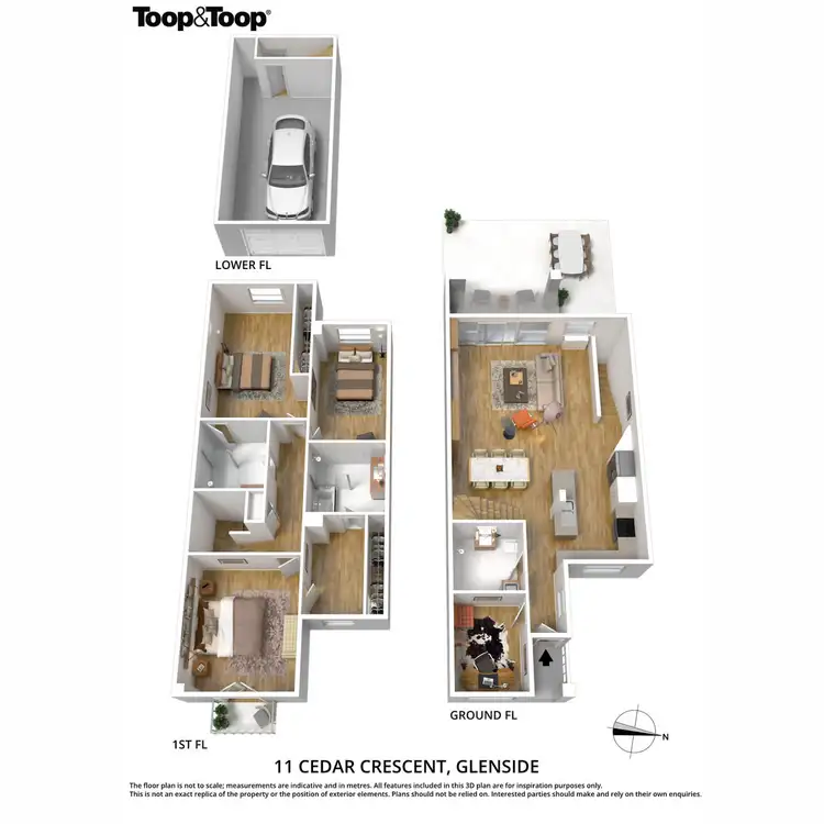 Floorplan of Homely house listing, 11 Cedar Crescent, Glenside SA 5065