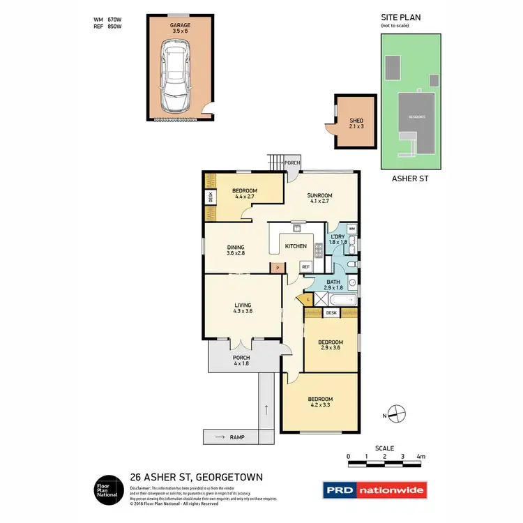 Floorplan of Homely house listing, 26 Asher Street, Georgetown NSW 2298