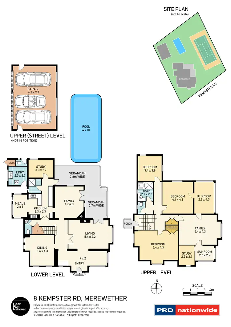 Floorplan of Homely house listing, 8 Kempster Road, Merewether NSW 2291
