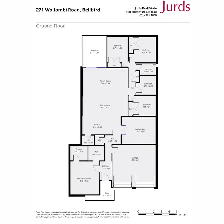 Floorplan of Homely house listing, 271 Wollombi Road, Bellbird Heights NSW 2325