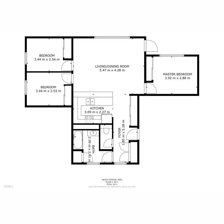 Floorplan of Homely apartment listing, 4/22 Stirling Road, Mount Buller VIC 3723