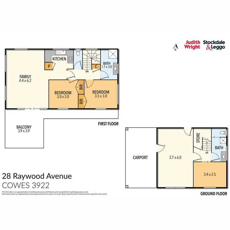 Floorplan of Homely house listing, 28 Raywood Avenue, Cowes VIC 3922