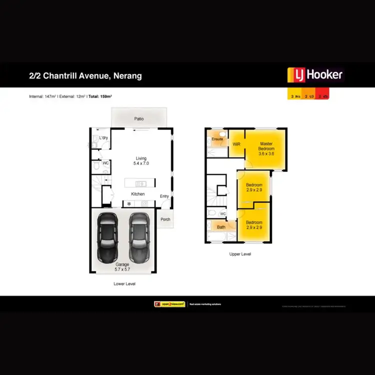 Floorplan of Homely house listing, 2/2 Chantrill Avenue, Nerang QLD 4211