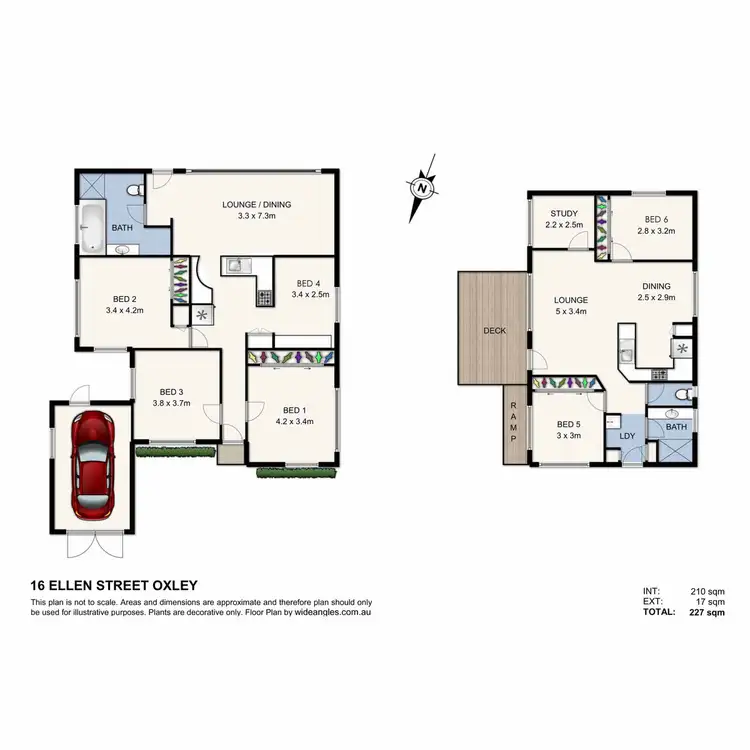 Floorplan of Homely house listing, 16 Ellen Street, Oxley QLD 4075