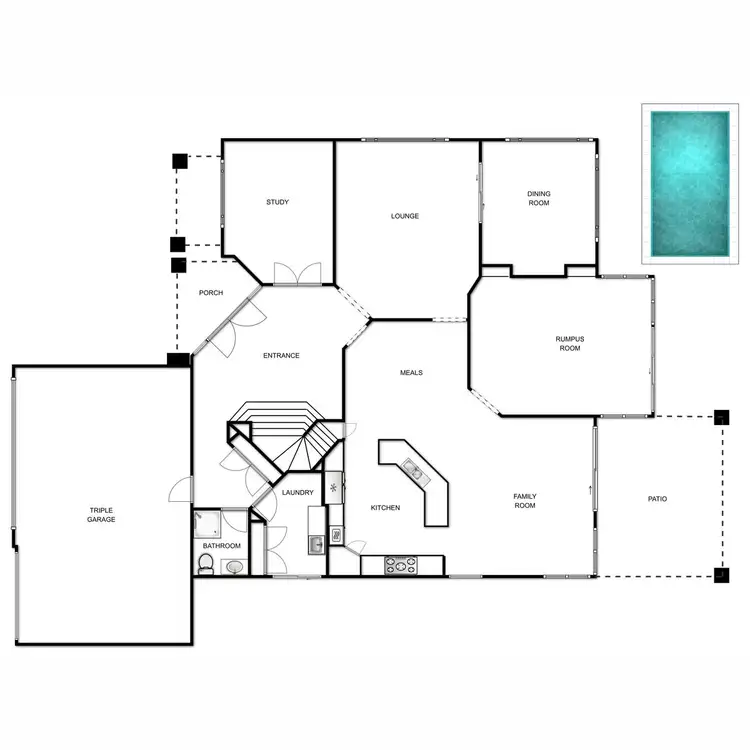 Floorplan of Homely house listing, 32 Savalas Street, Mcdowall QLD 4053