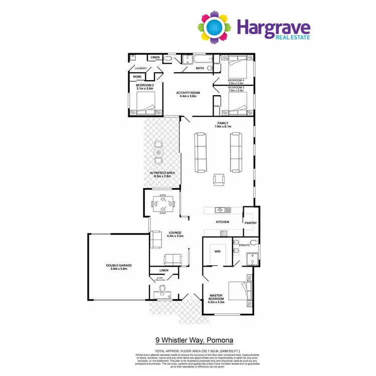 Floorplan of Homely house listing, 9 Whistler Way, Pomona QLD 4568