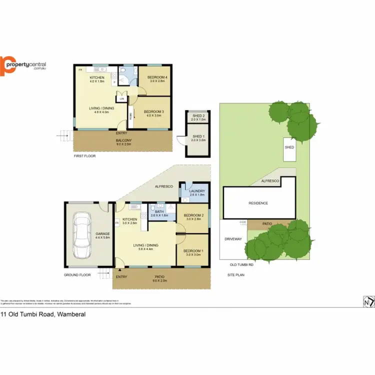 Floorplan of Homely house listing, 11 Old Tumbi Road, Wamberal NSW 2260