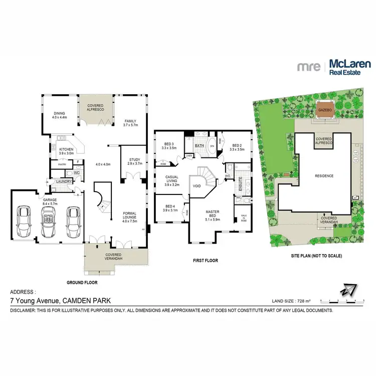 Floorplan of Homely house listing, 7 Young Avenue, Camden Park NSW 2570