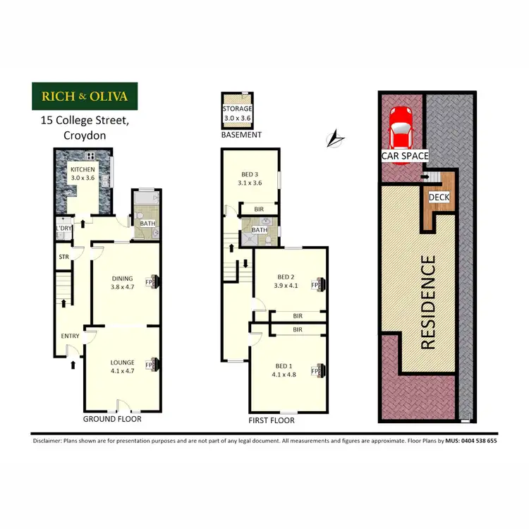 Floorplan of Homely house listing, 15 College Street, Croydon NSW 2132
